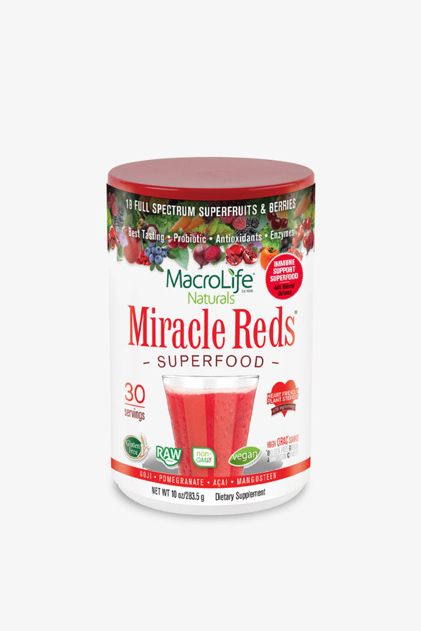 MacroLife Naturals Miracle Reds 30/90 Servings