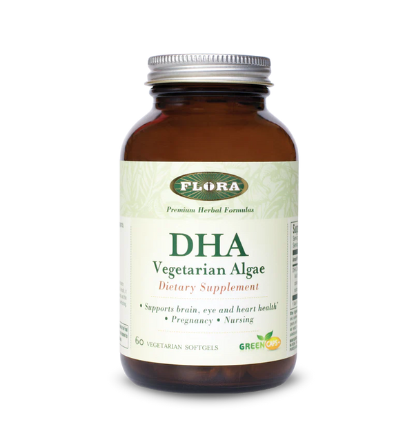 FLORA DHA VEGETARIAN ALGAE GREENCAPS