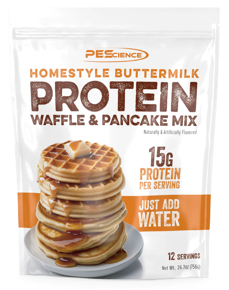 PEScience Protein PANCAKE & WAFFLE MIX Homestyle Buttermilk