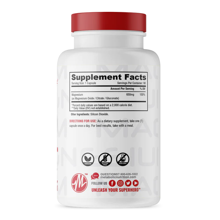 Metabolic Nutrition Magnesium