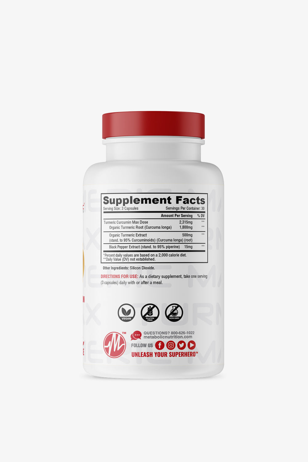 Metabolic Nutrition	Turmeric