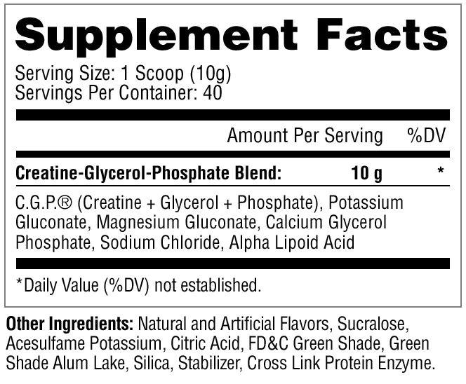 Metabolic Nutrition CGP